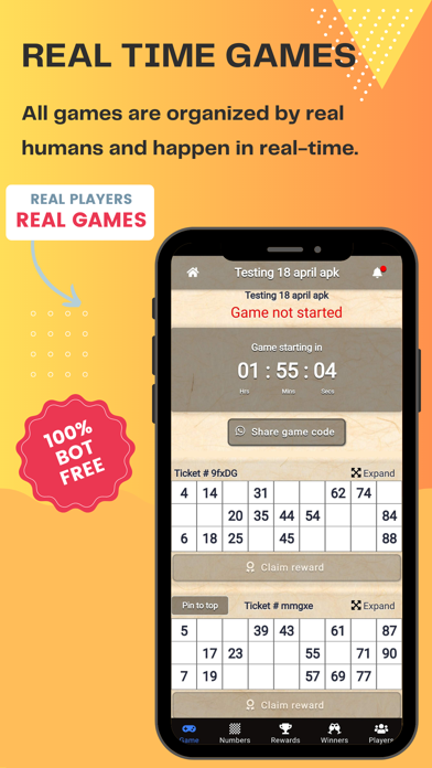 Party Tambola Daily Live Games Screenshot