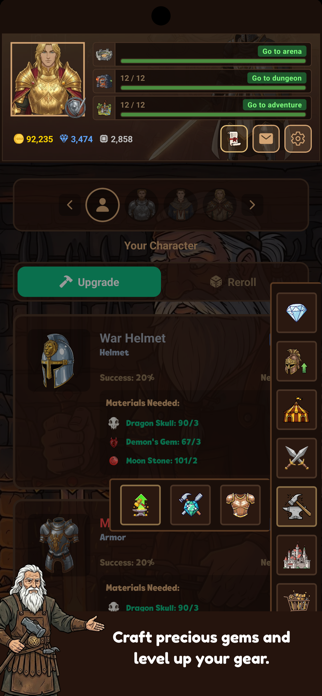 Gladia2: Old School Text RPG Screenshot 5 of 8