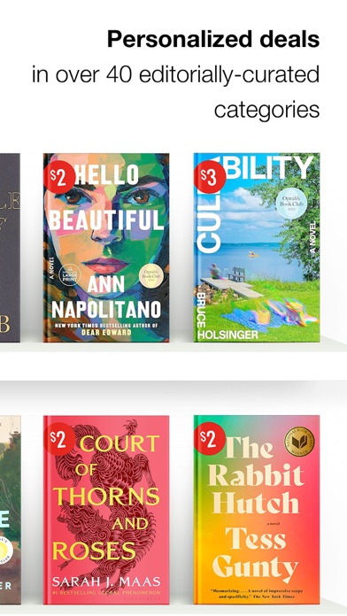 BookBub app screenshot 3