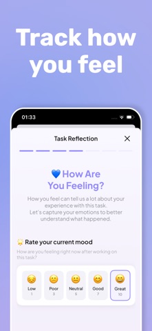 Task & Mood Tracker - Lumora screenshot