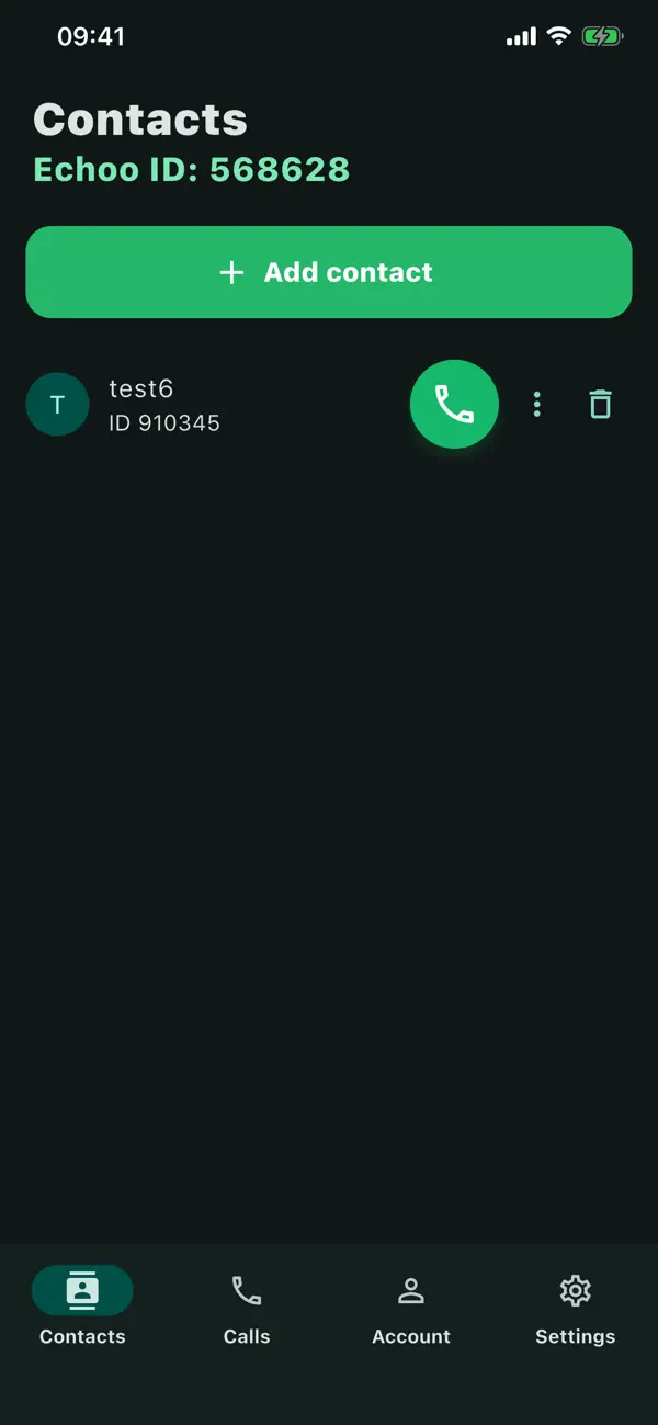 Screenshot #2 pour Echoo Call