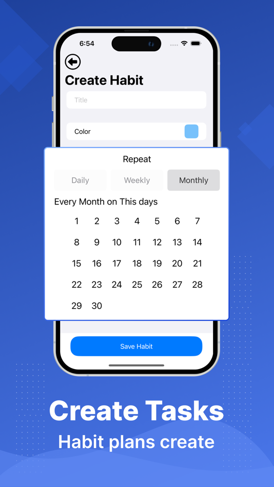 #5. Daily Habit Tracker & Reminder (iOS) 由: Keyur Kyada
