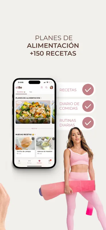 silBe: Fitness para Mujeres screenshot 6 of 8