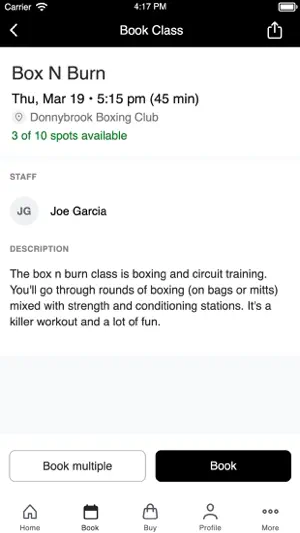 Donnybrook Boxing Club screenshot 3