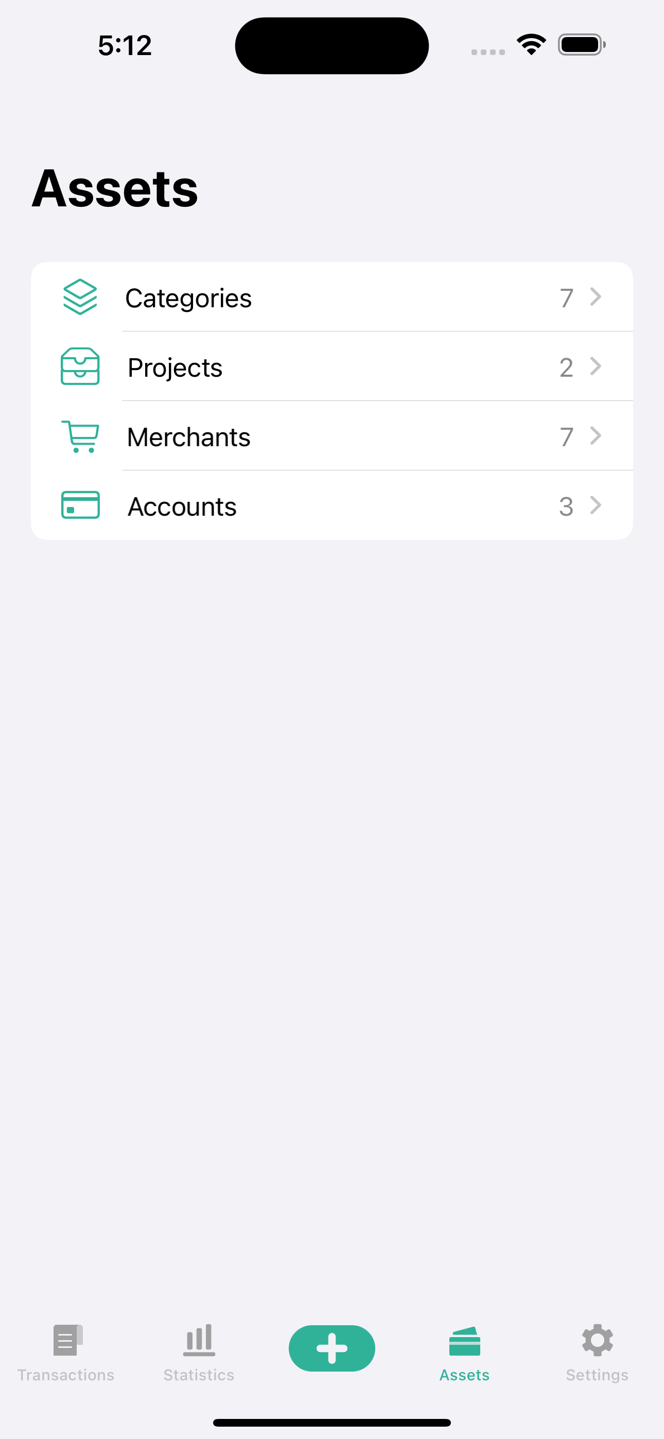 Tiny Account Book