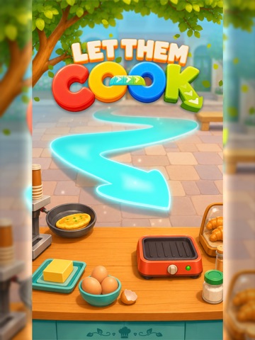 Let Them Cook - Cooking Puzzle iPad screenshot