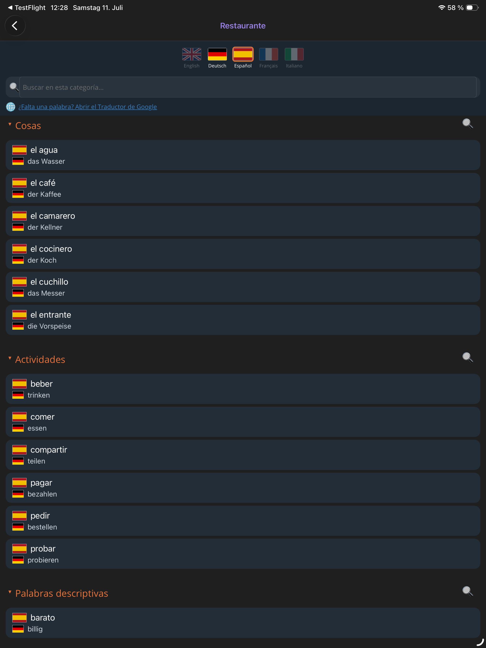 Café Lingo screenshot 17