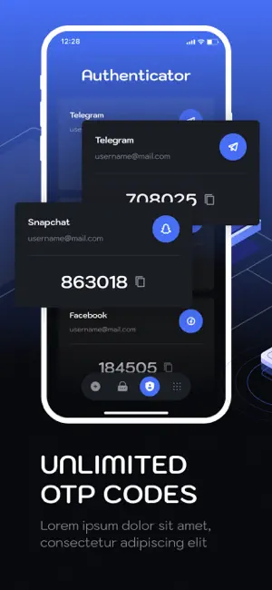 Authenticator App - 2FA Totp screenshot 1
