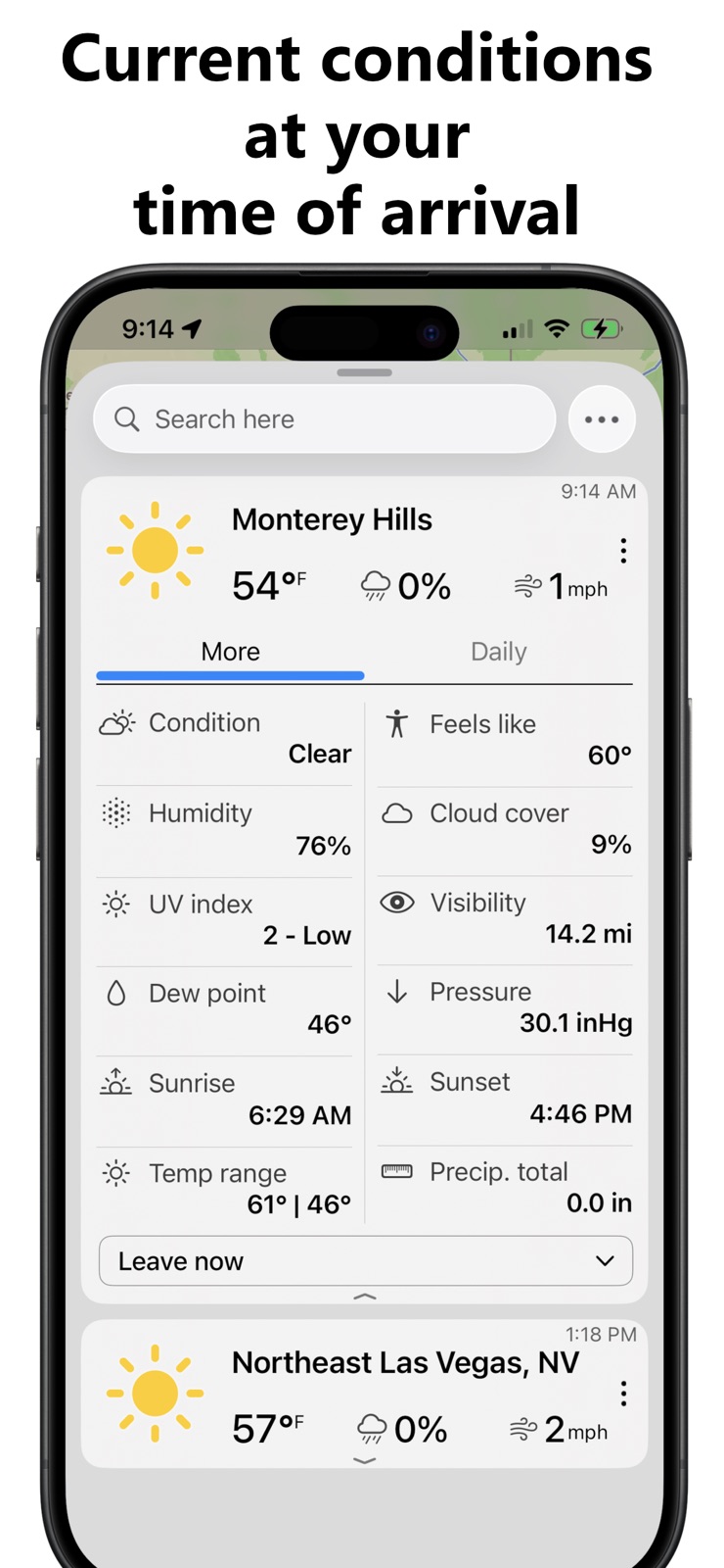 ClimateCruise iphone screenshot 4