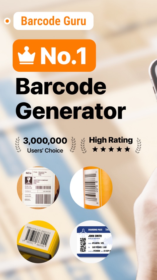 #1. Barcode Generator , Scanner (iOS) 由: Gulooloo Tech