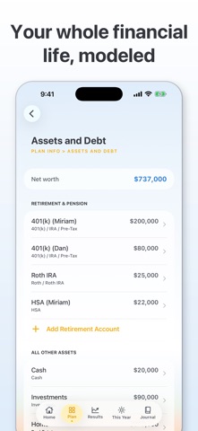 Seraph Retirement Planner Screenshot 4 of 9
