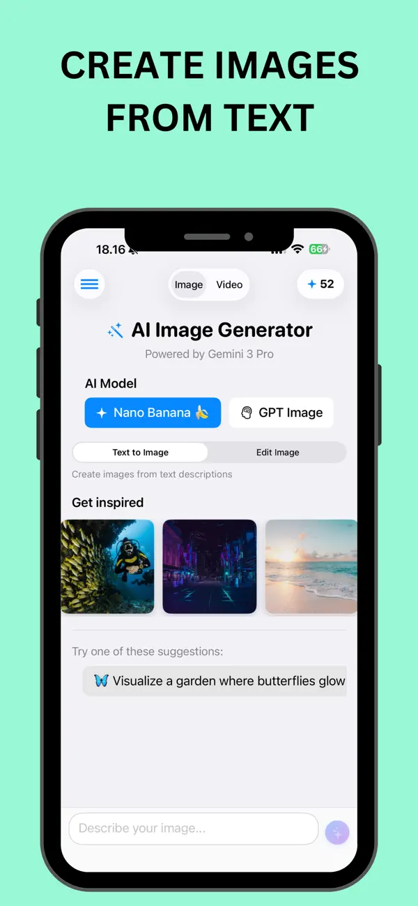 #3. Video & Image Generator (iOS) Ved: Alex Gameli Heyman