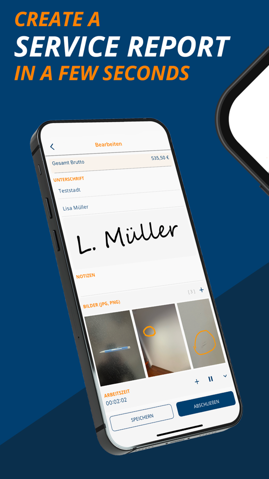 #1. ADDIGO Service Report (iOS) 由: www Deutscher Tele Markt GmbH
