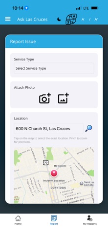 Ask Las Cruces iPhone screenshot