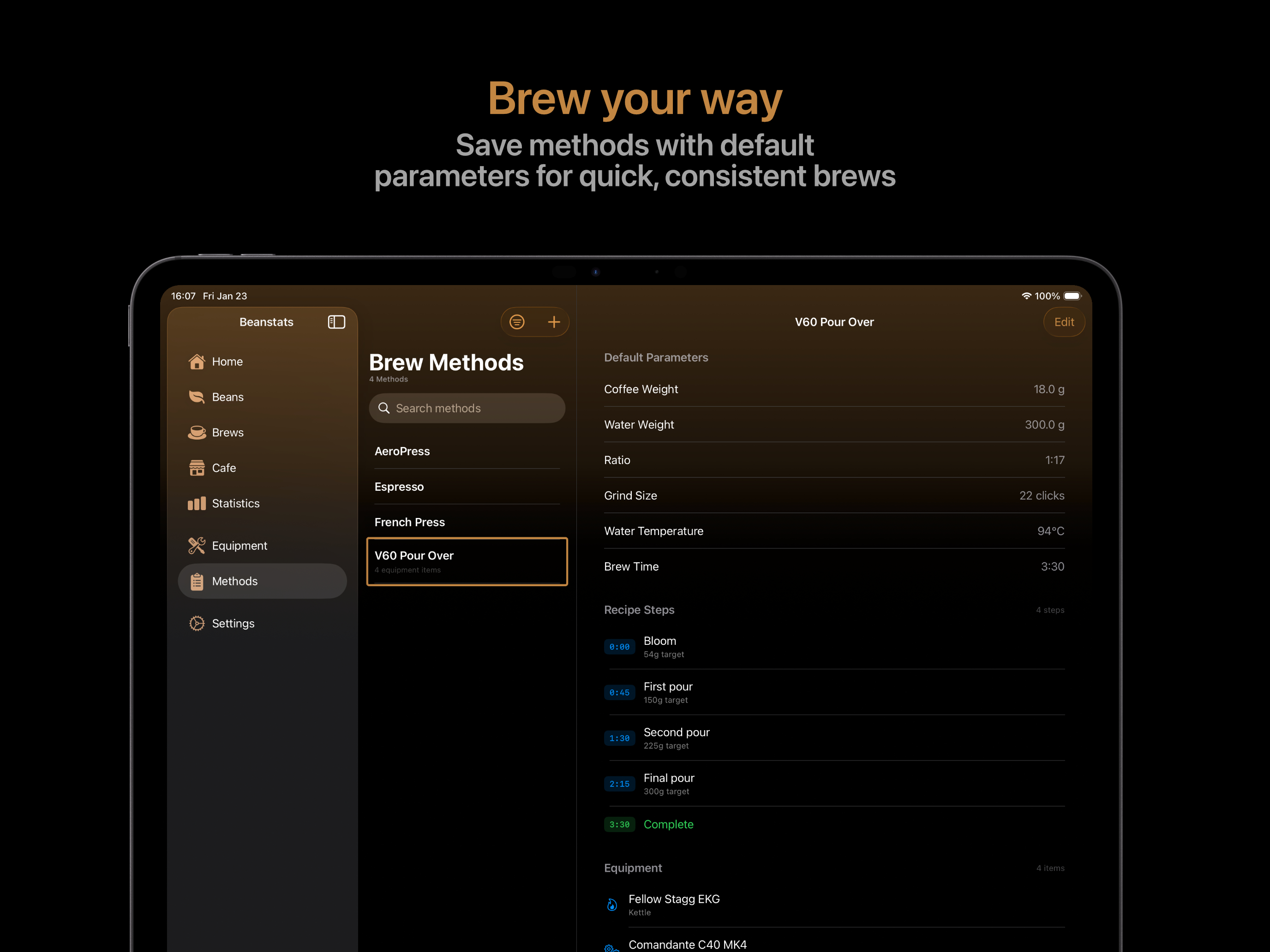 Beanstats - Coffee Tracker screenshot 15