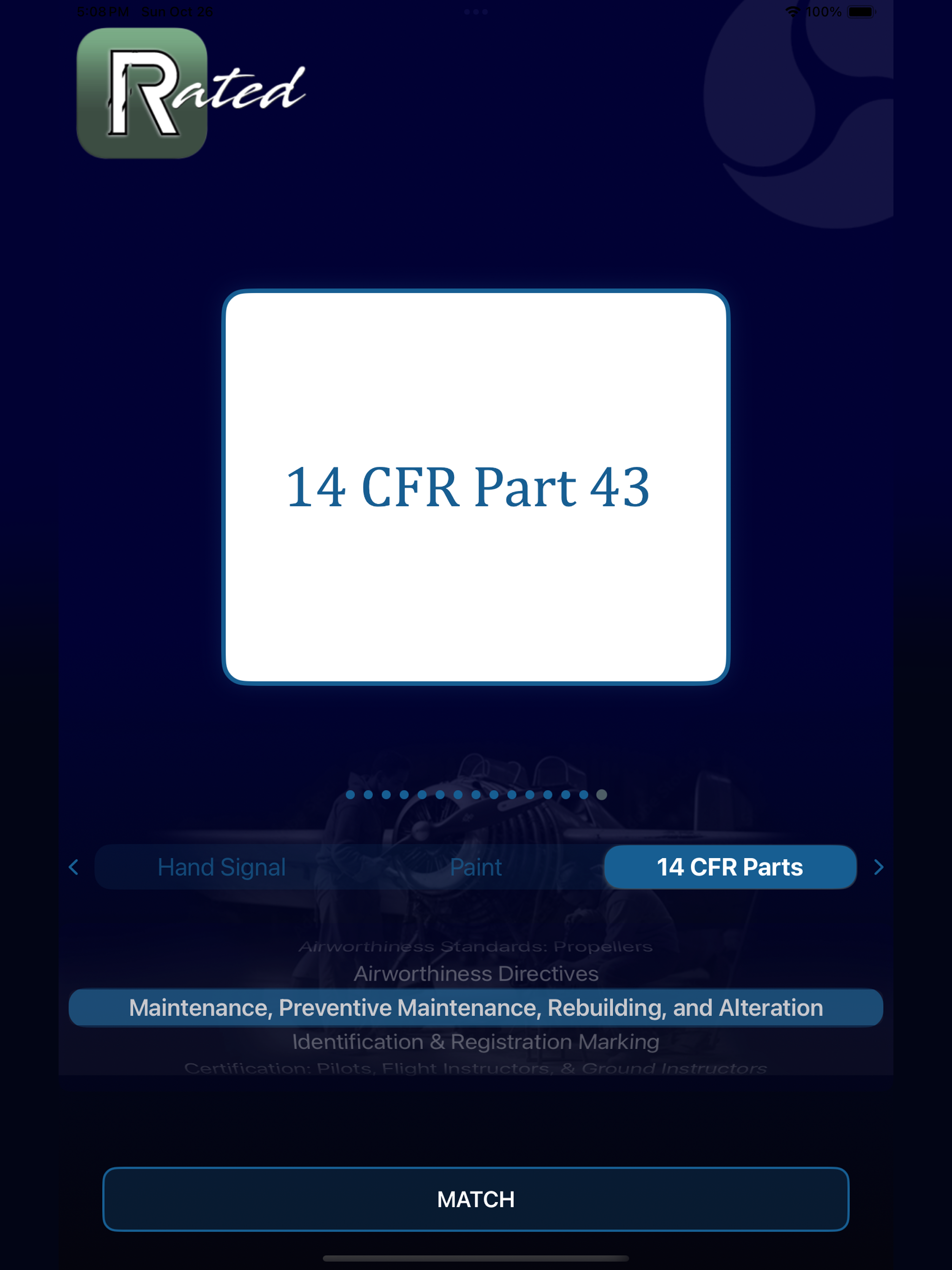 FAA A&P Practice Match screenshot 13