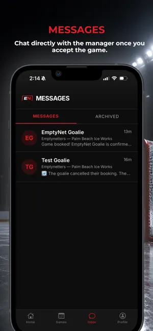 EmptyNet: Hockey Goalie Finder screenshot 4