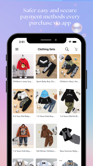 Fashion kids clothing online Screenshot