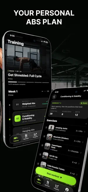 SuperAbs: Abs & Core Workout screenshot 2