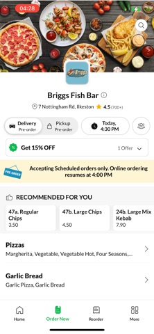 Briggs Fish Bar Screenshot 3 of 6