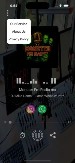 Monster Fm Radio mx screenshot 2