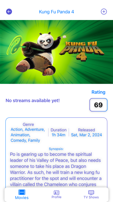 Watchlistr Screenshot