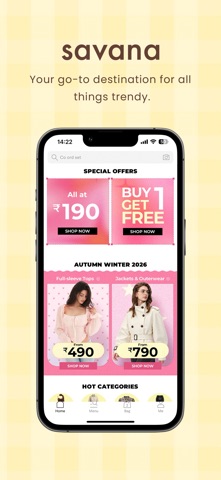 Savana - UK Fashion iPhone screenshot 3