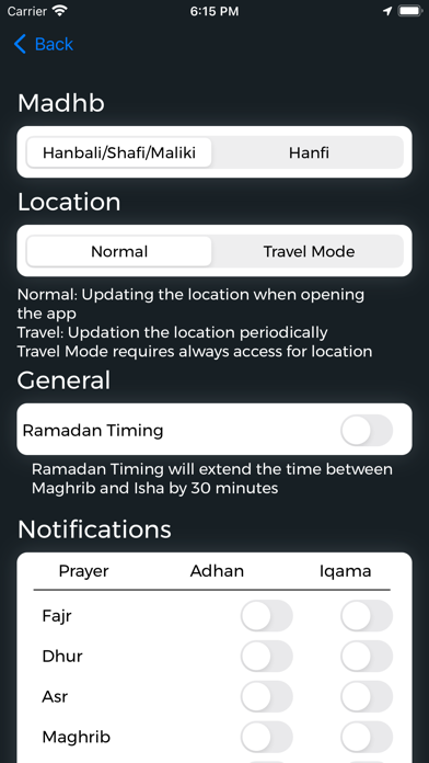 Belal For Prayer Times Screenshot