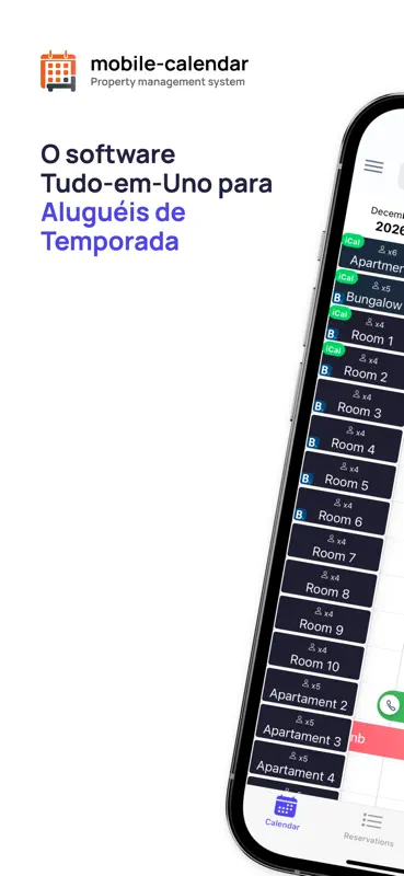 mobile-calendar booking system screenshot 1 of 10