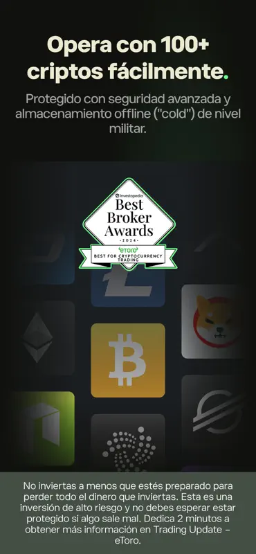 etoro: Opera e Invierte screenshot 4 of 8