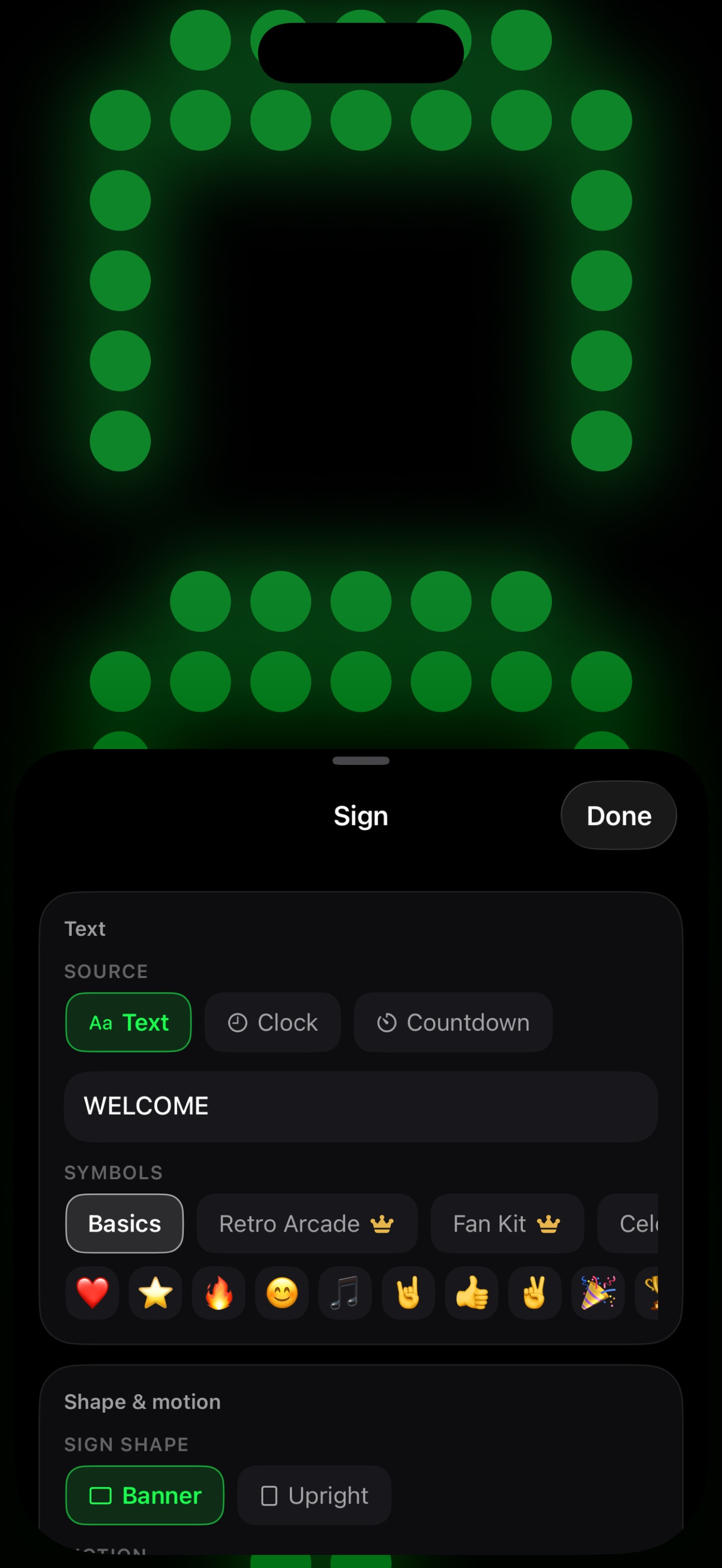 Screenshot 3 of GugLed: LED Sign Board