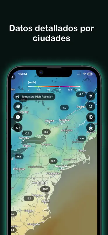 ClimaRadar – Mapas del Tiempo screenshot 5 of 8