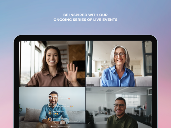 Lumi | by LumiVitae iPad screenshot 2 - Social Networking app