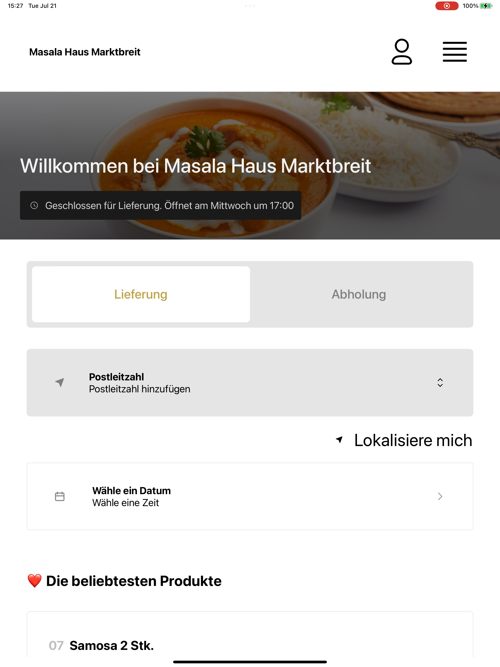 Masala Haus Marktbreit screenshot 9