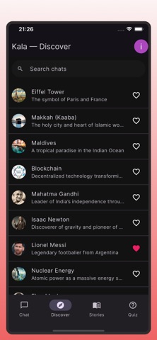 App screenshot