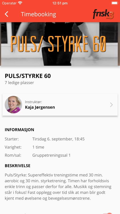 Frisk3 Trening