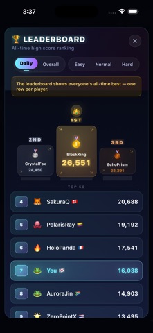 Block Aurora — Block Puzzle Screenshot 5 of 7