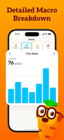 CalBot: AI Calorie Tracker iPhone Ekran Görüntüsü 5