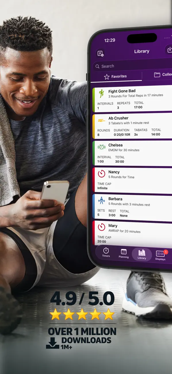 Screenshot #1 pour GymNext Flex Timer