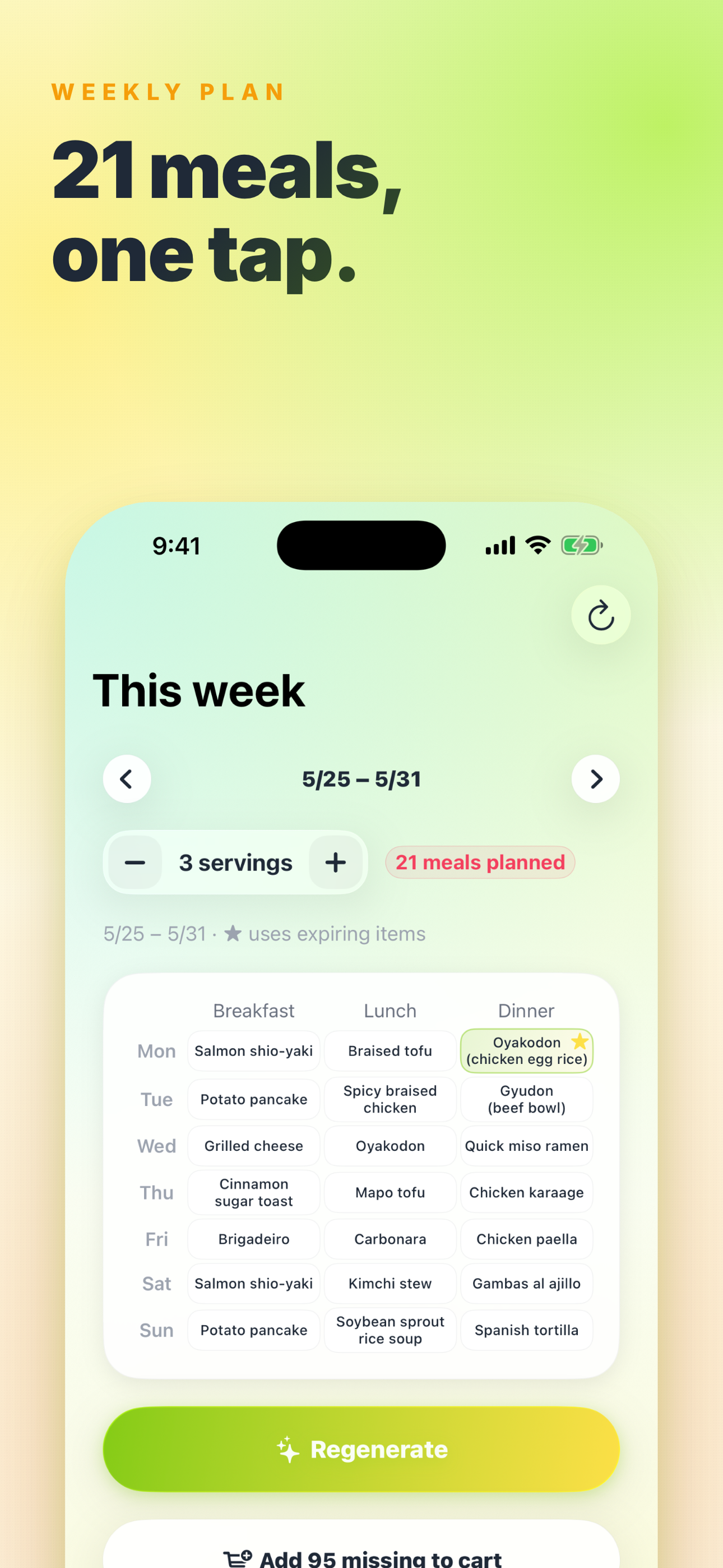 Brillat: Fridge Chef AI screenshot 2