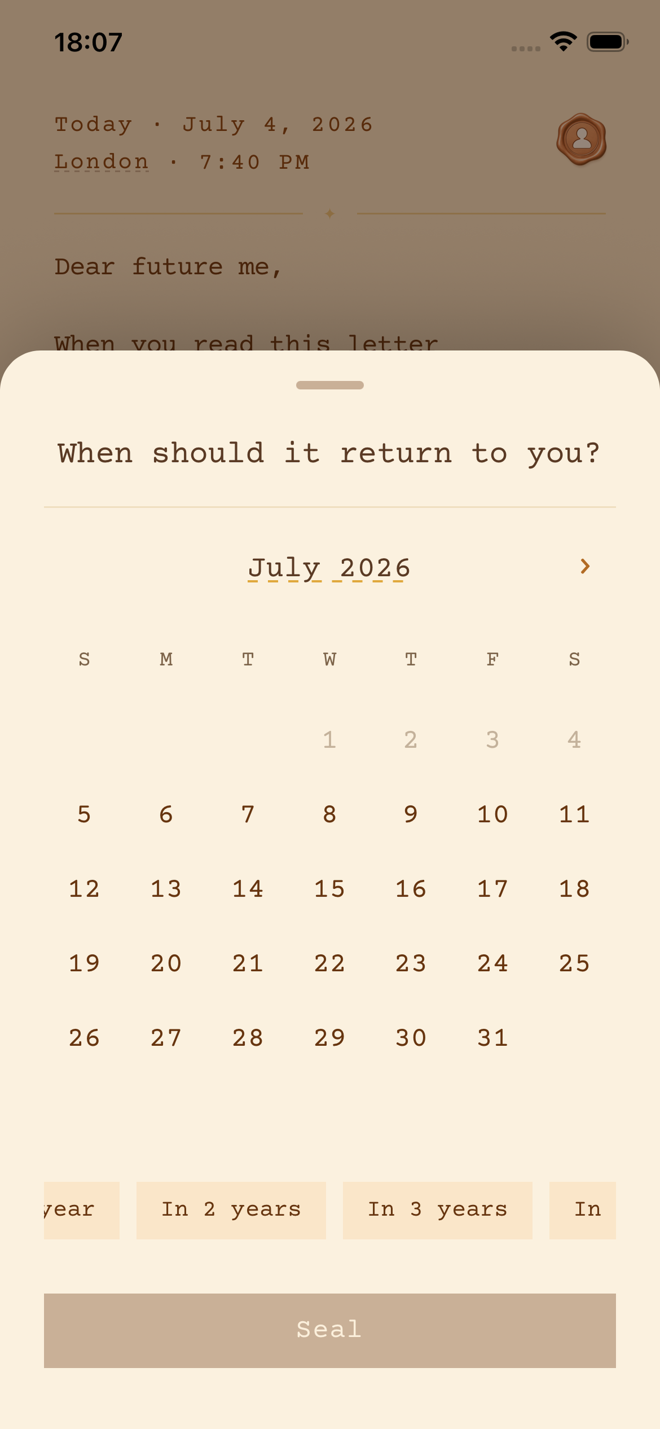 Reunite: Letters to Future You screenshot 3