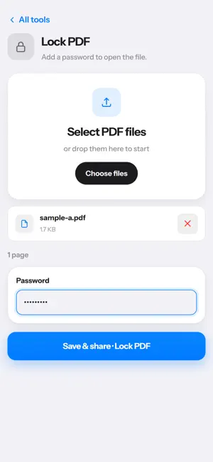 PDF-Scanner & Tools screenshot 4