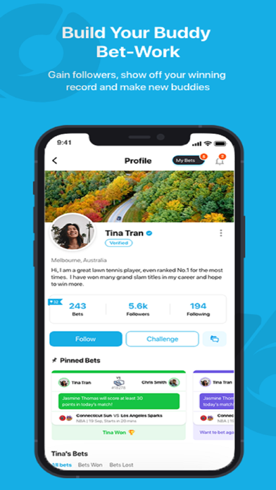 Buddybet Social Screenshot