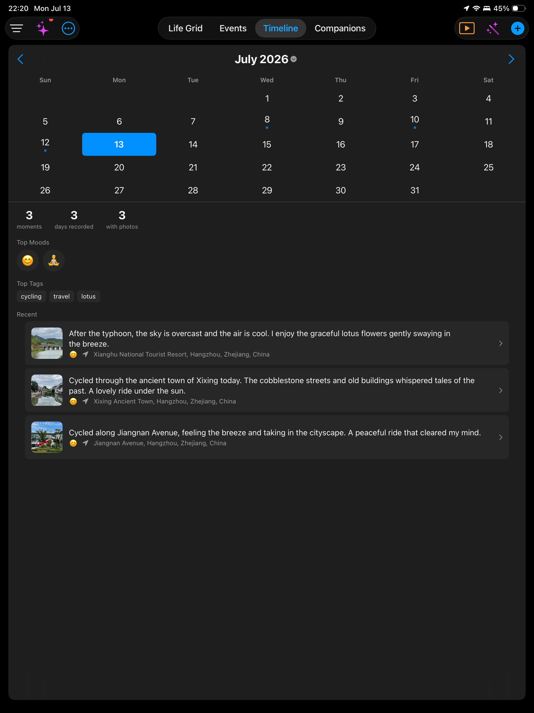 My Tempus Life Progress Widget screenshot 15