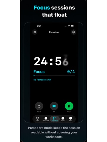 Floatimer iPad screenshot