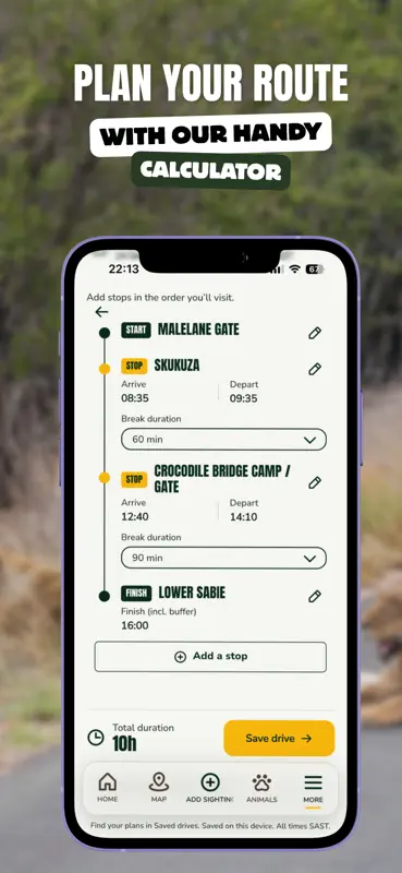 Kruger Park - Safari Spotter screenshot 5 of 9