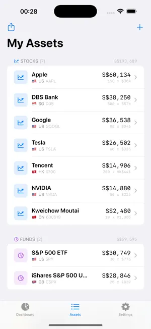 WealthPulse - Asset Tracker screenshot 2