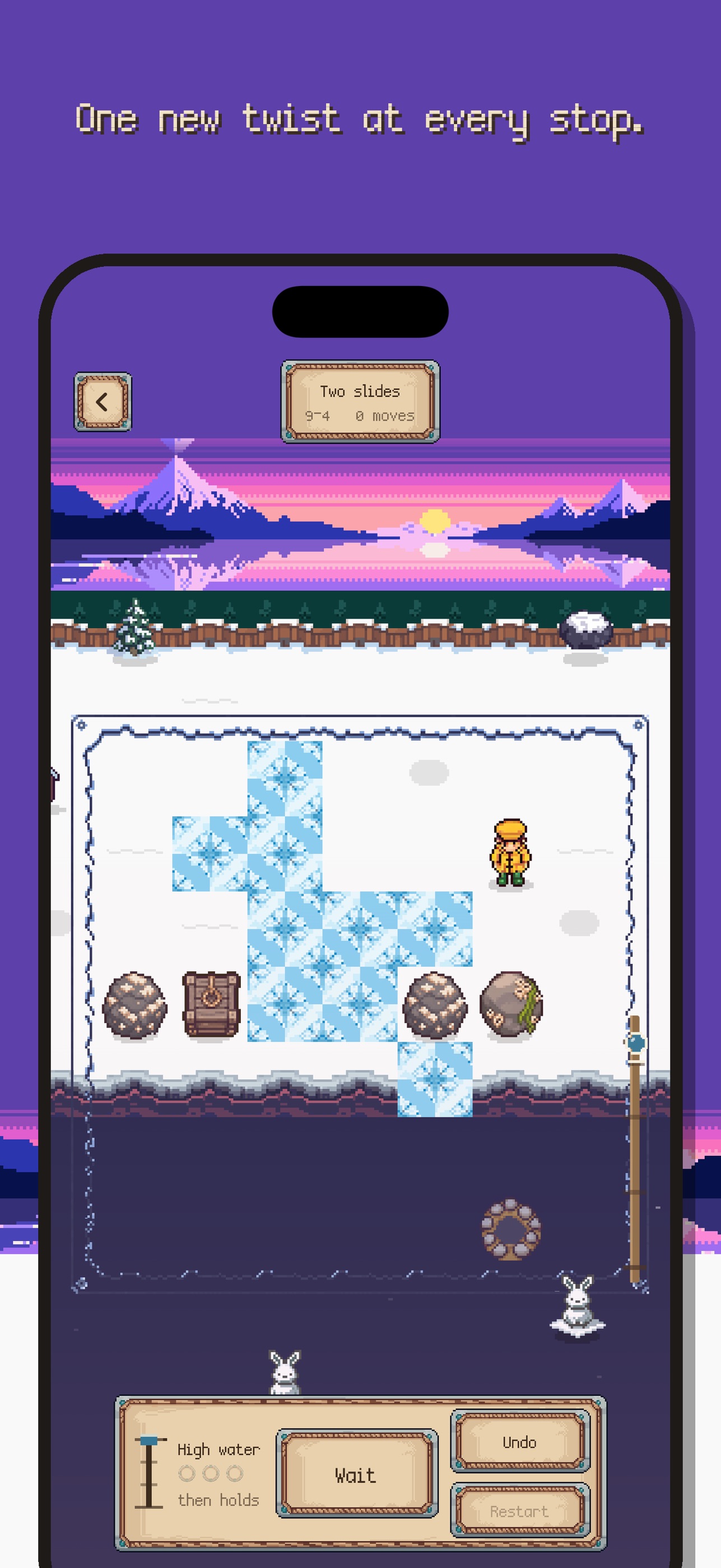Screenshot 3 of Slack Tide: Sokoban Puzzle