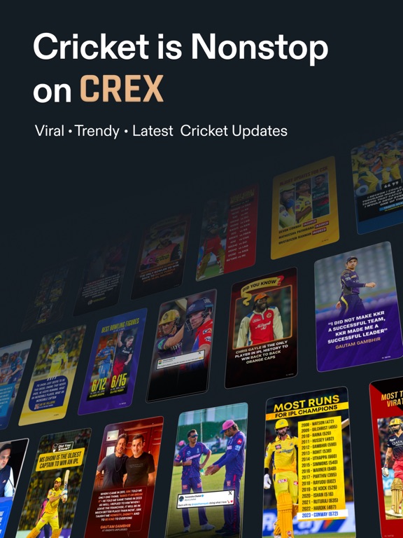 Screenshot #5 pour CREX - Cricket Exchange
