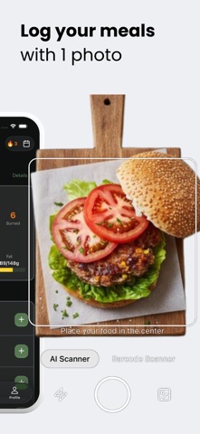 Ubod - Ai calorie counter iPhone screenshot